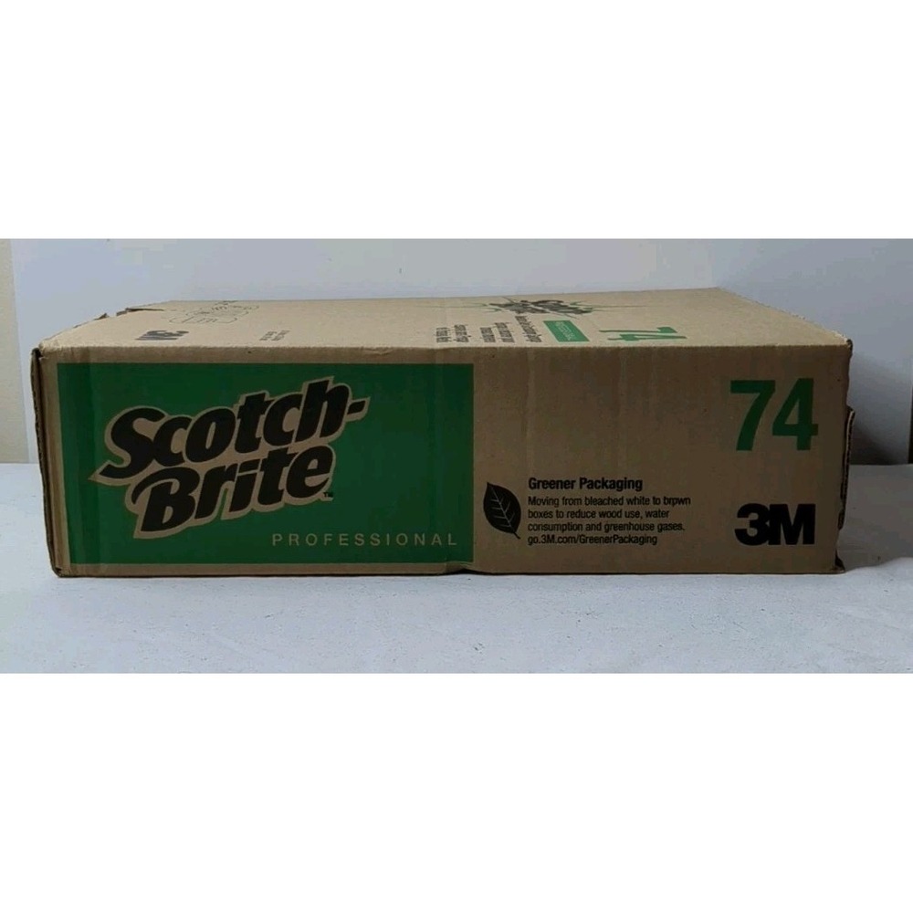 3M #74 Green & Yellow Scrubbing Sponges, 20 Count - Picture 5 of 5